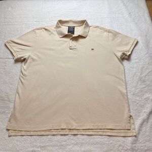 Polo Jeans Co Ralph Lauren Cream Polo Shirt Size XL